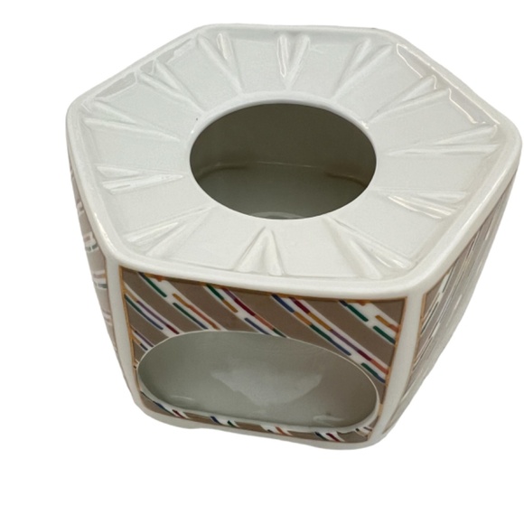 90s Sigma the Tastesetter Limelight Porcelain Tea Coffee Pot & Warmer Set w/ Lid - Picture 11 of 15